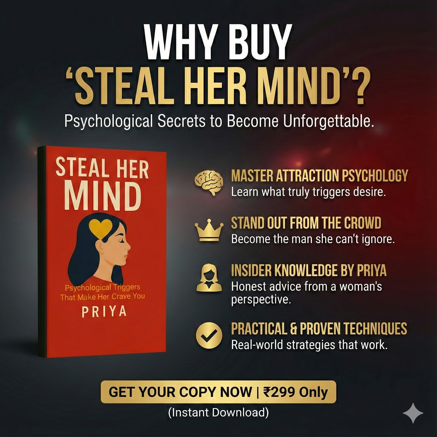 Steal Her Mind: Psychological Triggers That Make Her Crave You